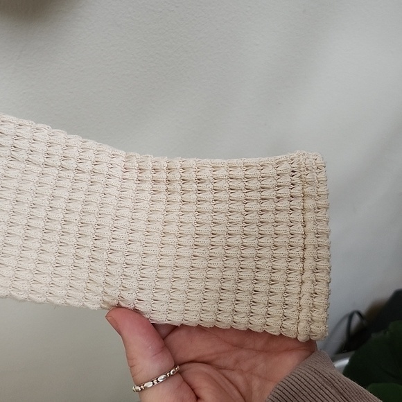 Free People Marley off shoulder cross front long sleeve top - Picture 6 of 12